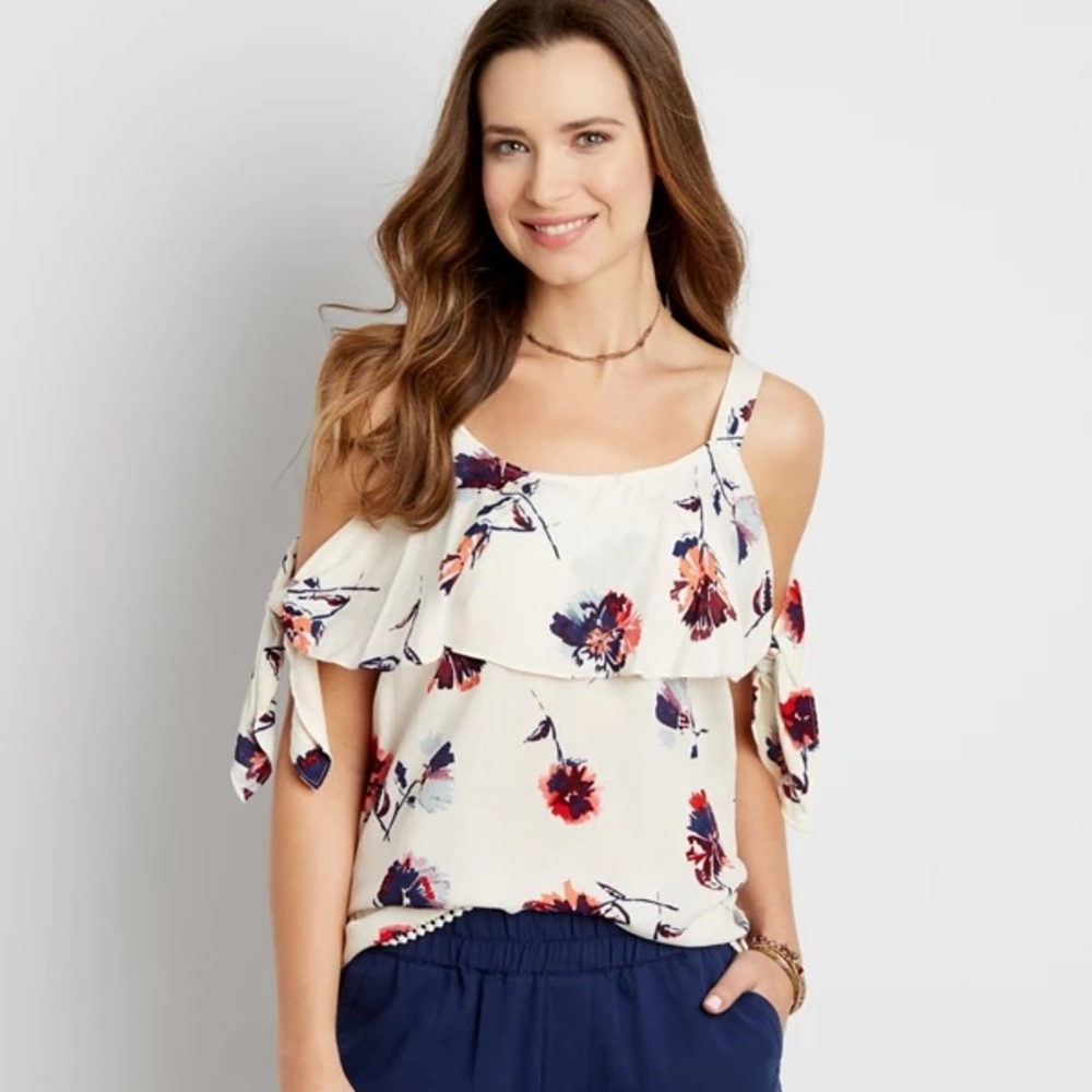 Maurices Cold Shoulder‎ Blouse